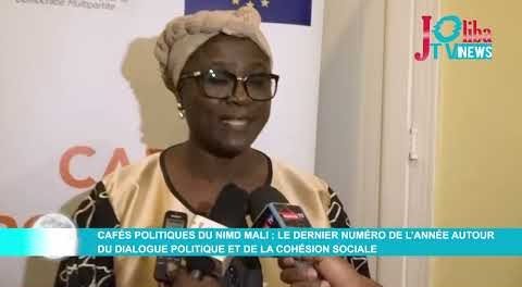 Cafés politiques du NIMD Mali : Le dernier numéro de l’année autour du dialogue politique et cohésion sociale