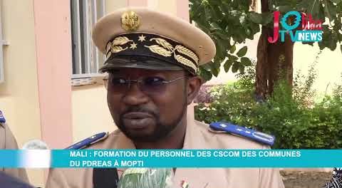 Mali : Formation du personnel des CSCOM des communes du PDREAS à Mopti